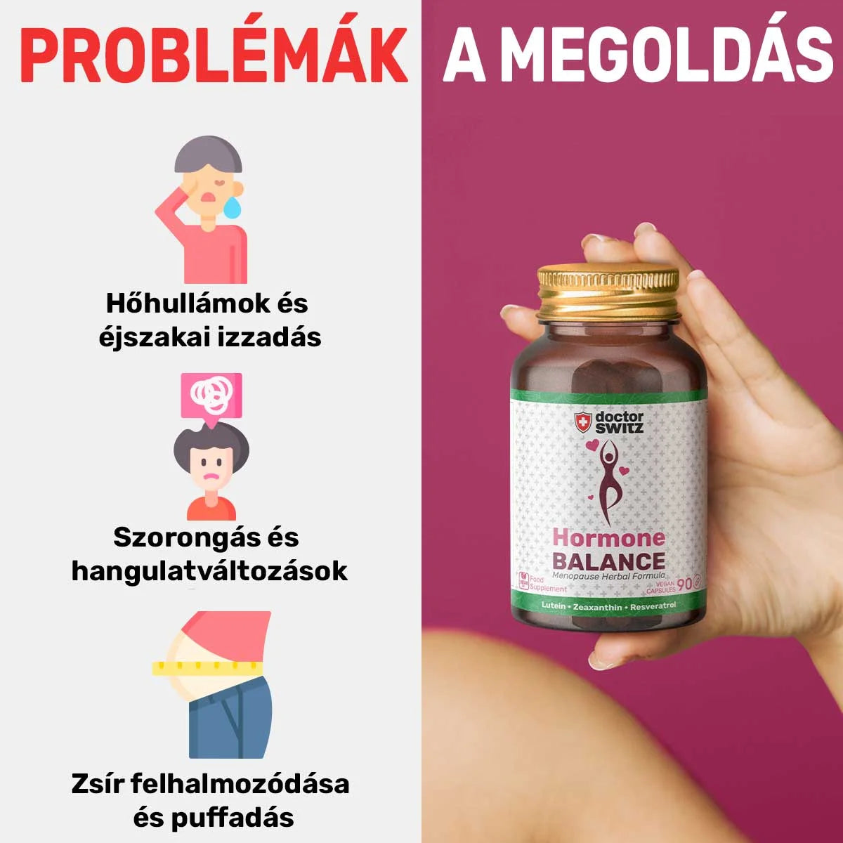 Az új & Ultra Erős Hormon Balance