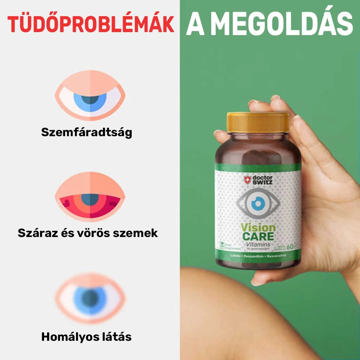 Tökéletes látás a Vision Care segítségével